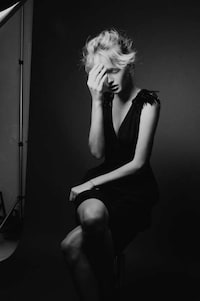 Monochrome Supermodel Portraits Image 2