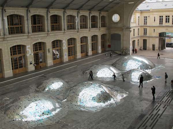 Trashy Music Artifact Installations