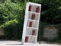 Leaning Tower of Books Image 2