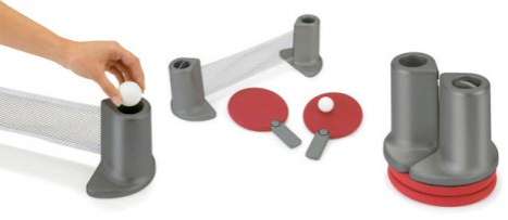 Tiny Transportable Table Tennis