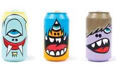 Kooky Caricature Cans
