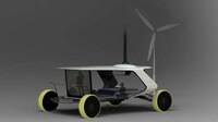 Wind-Powered Tour Buses