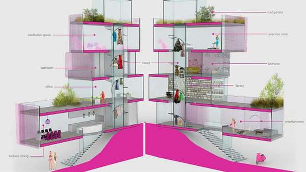 Luxe Modern Dollhouses