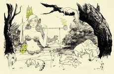 Forest Pin-Up Illustrations