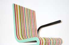 Bendy Rainbow Chairs