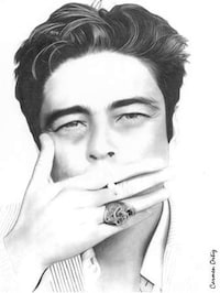 Detailed Celeb Pencil Portraits Image 2
