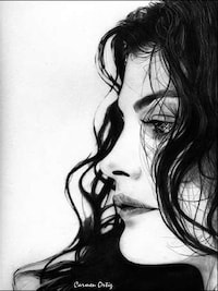 Detailed Celeb Pencil Portraits Image 5