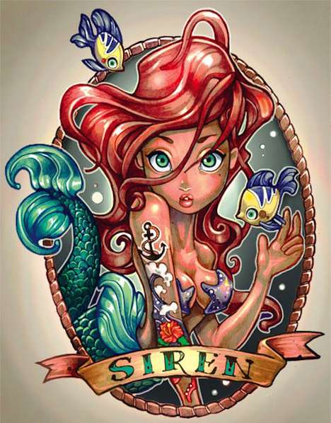 Dazzling Disney Tattoo Designs