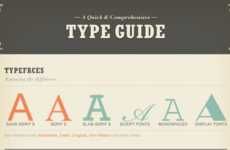 Tasteful Typography Infographics