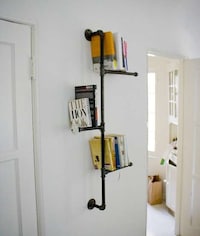 Industrial Pipeline Bookcases Image 3