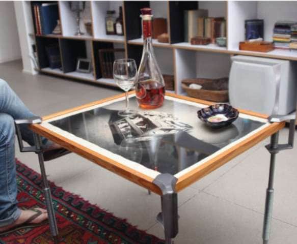 C-Clamp Coffee Tables