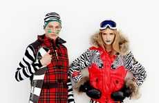 Eclectically Printed Snowsuits