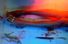 Eerily Gruesome Shoe Photography