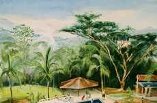 Exotic Family Vacation Paintings