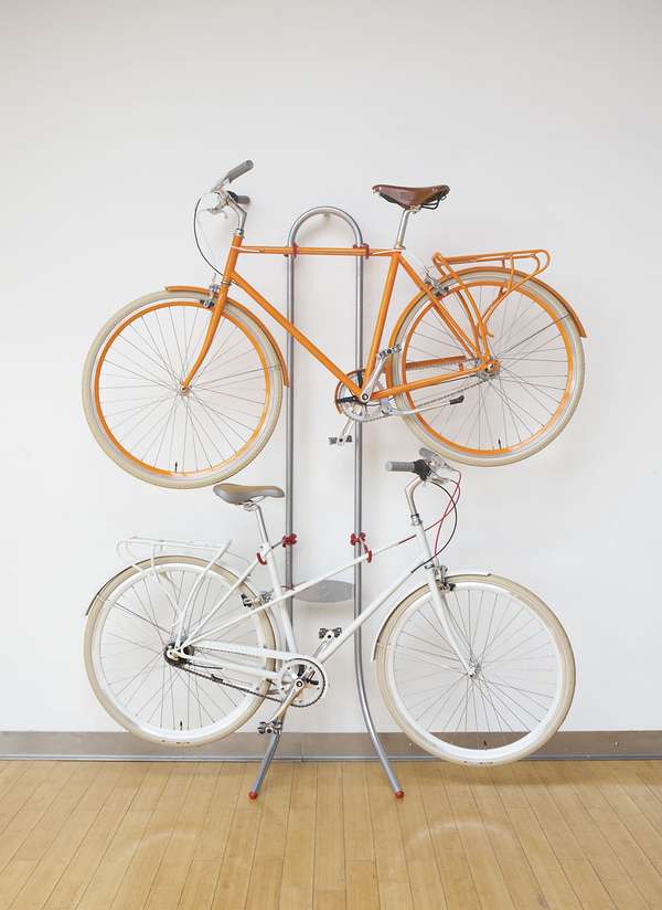 Levitating Bicycle Racks