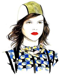 Elegant Fashion Illustrations Image 2