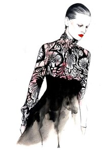 Elegant Fashion Illustrations Image 4