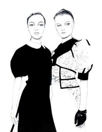 Elegant Fashion Illustrations Image 6