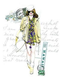 Elegant Fashion Illustrations Image 7