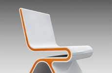 Futuristic Creamsicle Seats