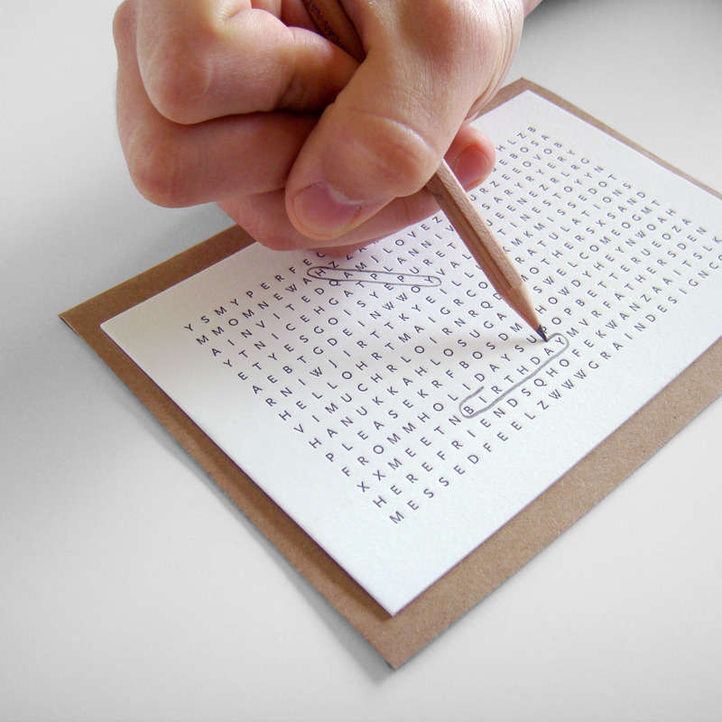 Word Search Greetings