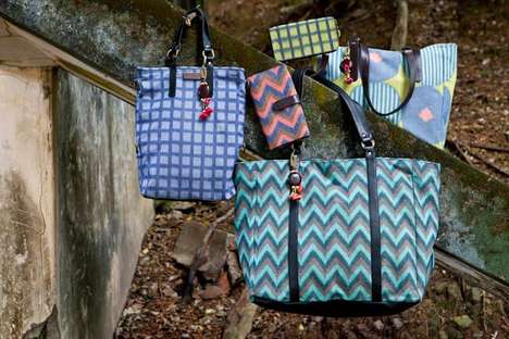 Hand-Dyed Ikat Handbags