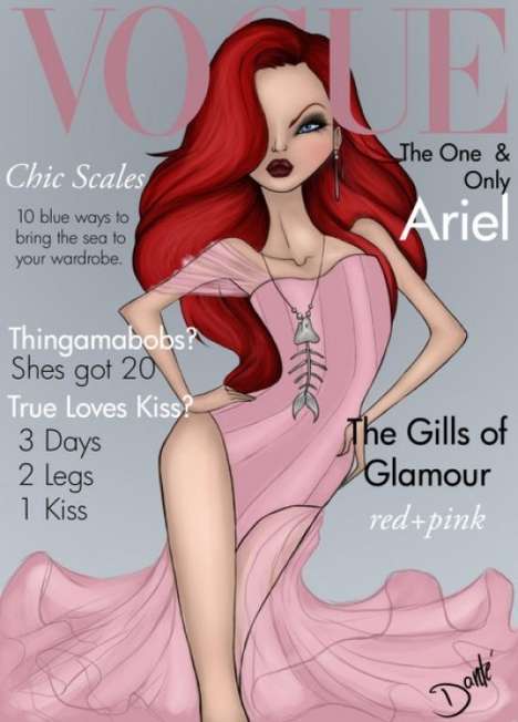 Couture Disney Characters