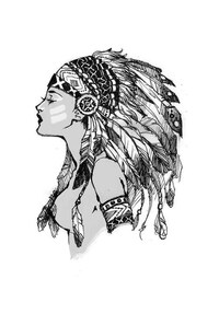 Tribal Teen Female Depictions Image 7