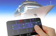 Futuristic Cruise Ship Cards