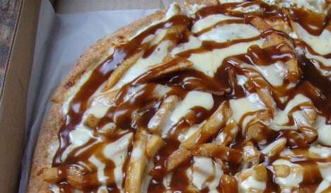 Fast Food Flatbread Hybrids: This Poutine Pizza is Topped with High-Fat ...