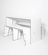 Sleek Stackable Furniture Image 3