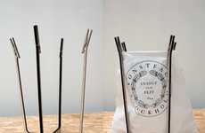 Clothespin Garbage Bins