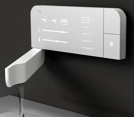 Sleek Touch-Screen Sinks