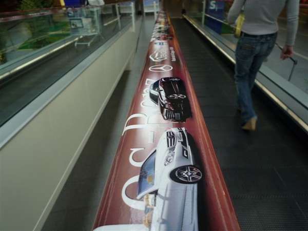 Handrail Advertising Tactics