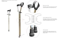 Magnetic Crutch Clips Image 2