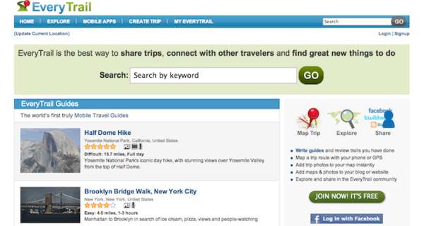Perennial Walking Websites
