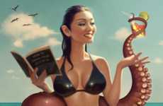 Exaggerated Celebrity Pin-Ups (UPDATE)