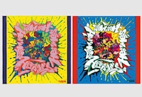 Graffiti Luxury Scarves Image 2