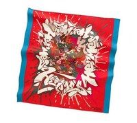 Graffiti Luxury Scarves Image 3