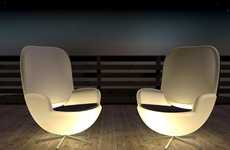 Sleek Illuminating Seats