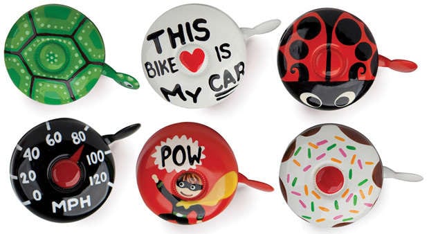 Hand-Painted Bicycle Bells