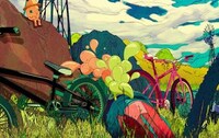 Lush Cartoon Cityscapes Image 6