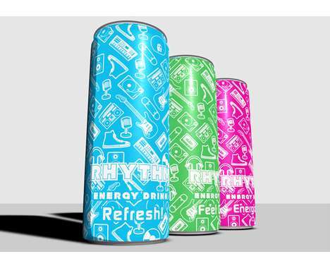 40 Daring Energy Drink Designs