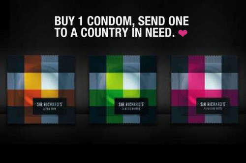 Artsy One-for-One Condoms (UPDATE)