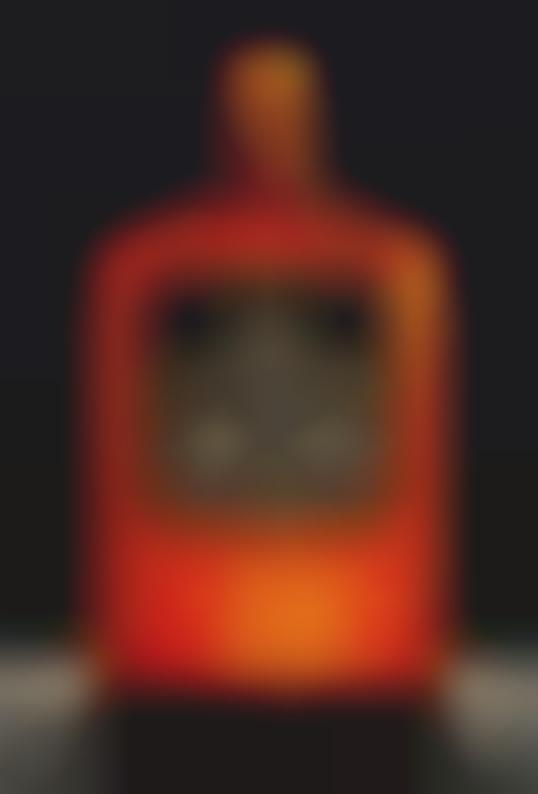 Coaster-Embedded Whiskey Bottles