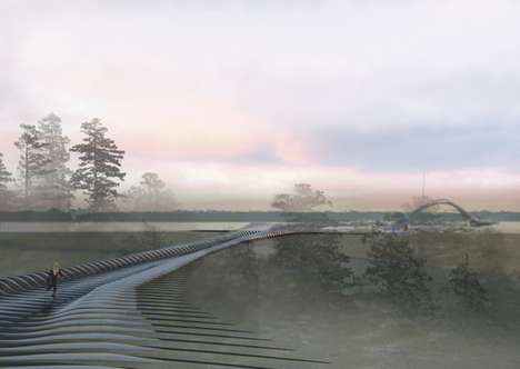 Wave-Riding Bridges