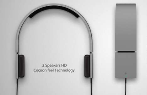 Sleek Squared Headsets