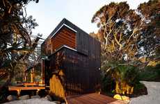 Tree-Clad Beach Abodes