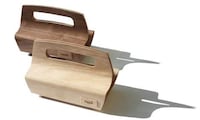 Curved Wooden Clutches Image 2