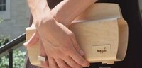 Curved Wooden Clutches Image 5